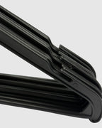 Cabide 42cm Organizador Adulto Robusto Preto Grande Firme Suporta até 5kg de Roupas
