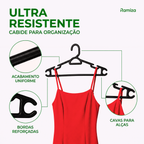 Kit Cabides Adulto Preto Reforçado - 38cm