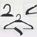 Kit Cabide Adulto Preto Grande - 42cm