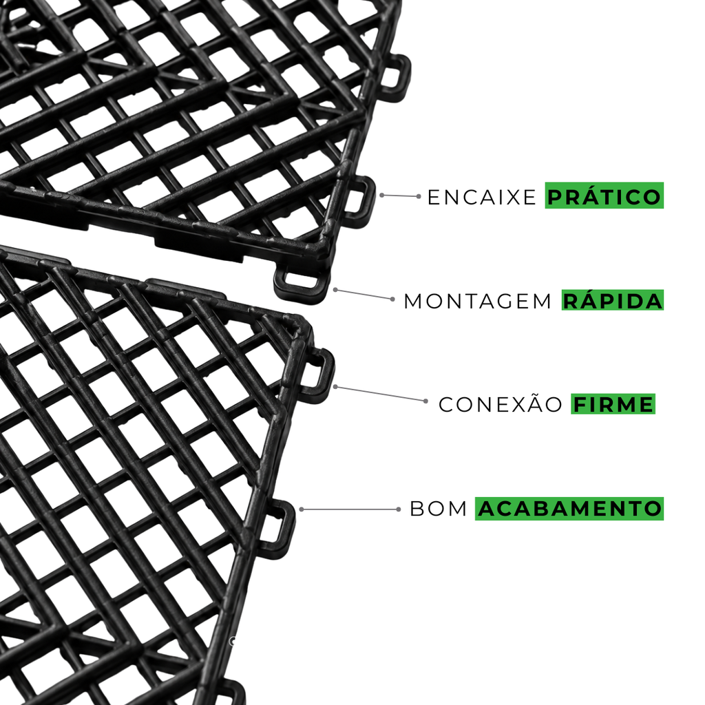 Kit Pisos Modulares - 30x30cm