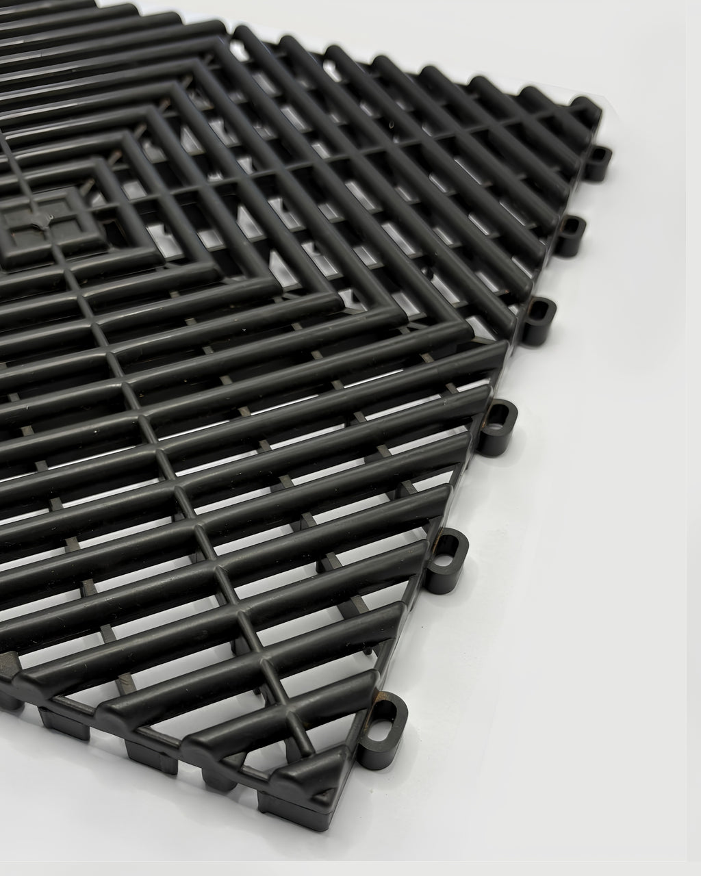 Kit Pisos Modulares Plástico Fácil Instalação Antiderrapante Automotivo - 30x30cm