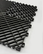 Kit Pisos Modulares Plástico Fácil Instalação Antiderrapante Automotivo - 30x30cm