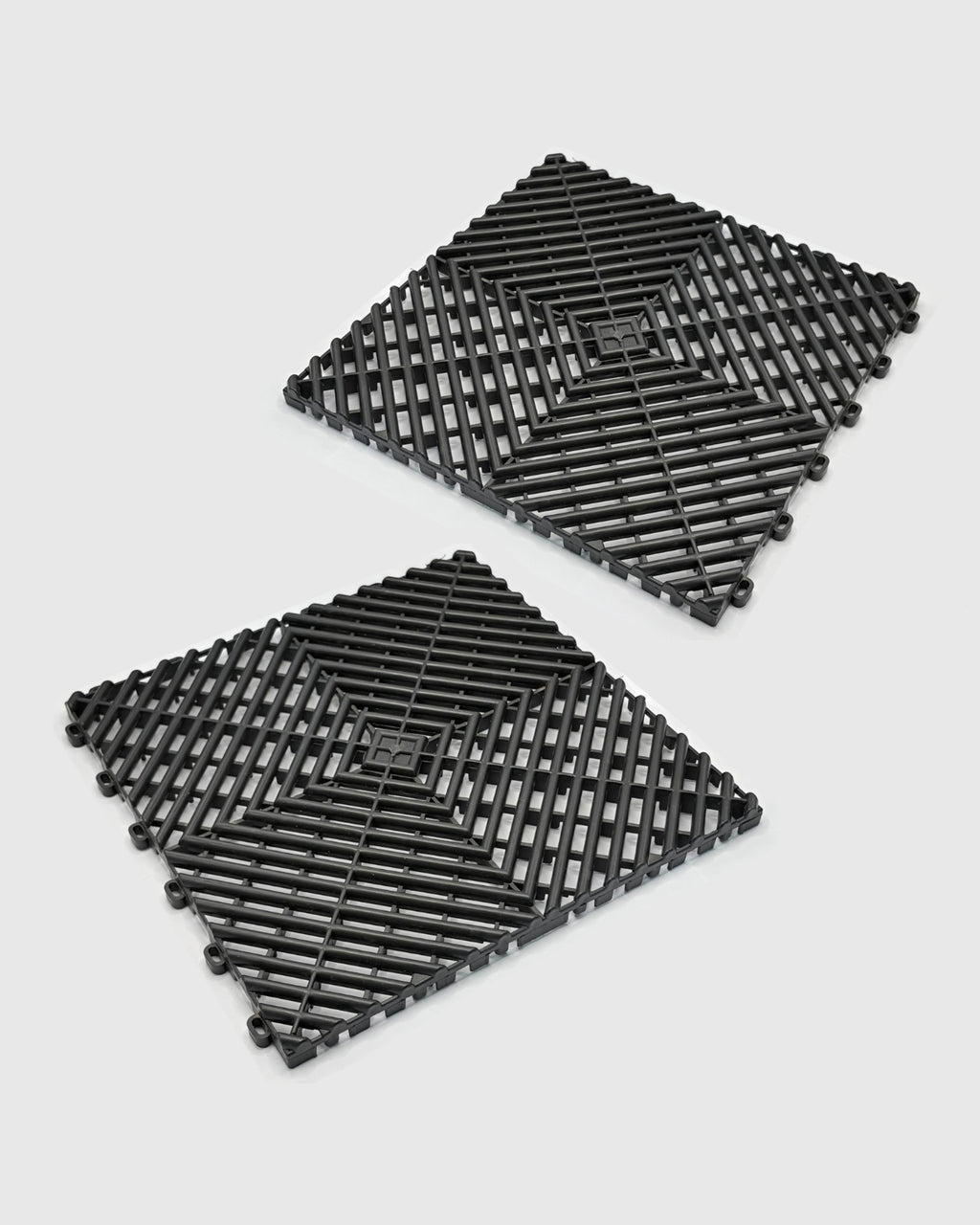 Kit Pisos Modulares Plástico Fácil Instalação Antiderrapante Automotivo - 30x30cm