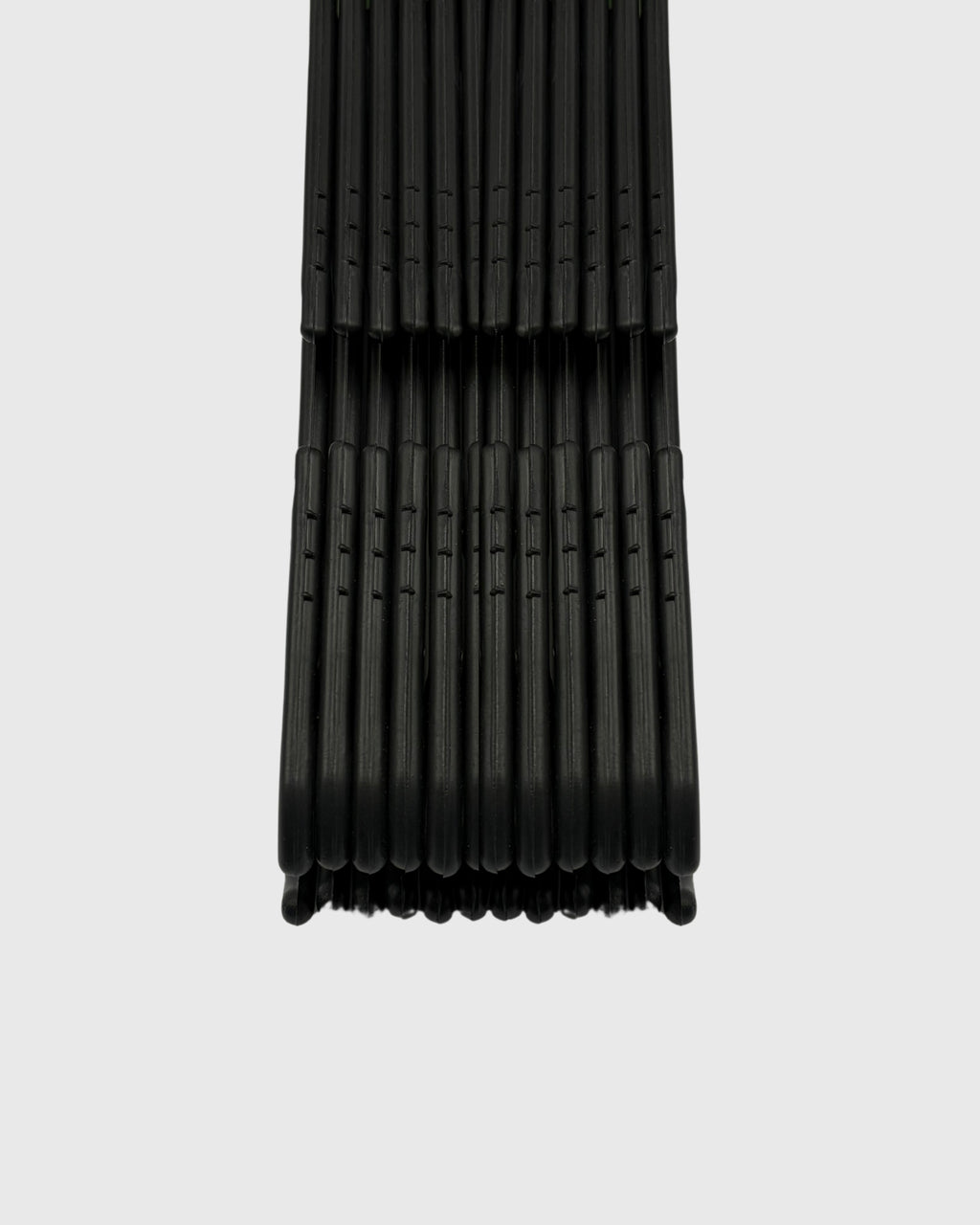 Cabides 38cm Adulto Preto Reforçado Antideslizante Resistente Cavas Laterais