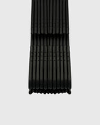 Cabides 38cm Adulto Preto Reforçado Antideslizante Resistente Cavas Laterais