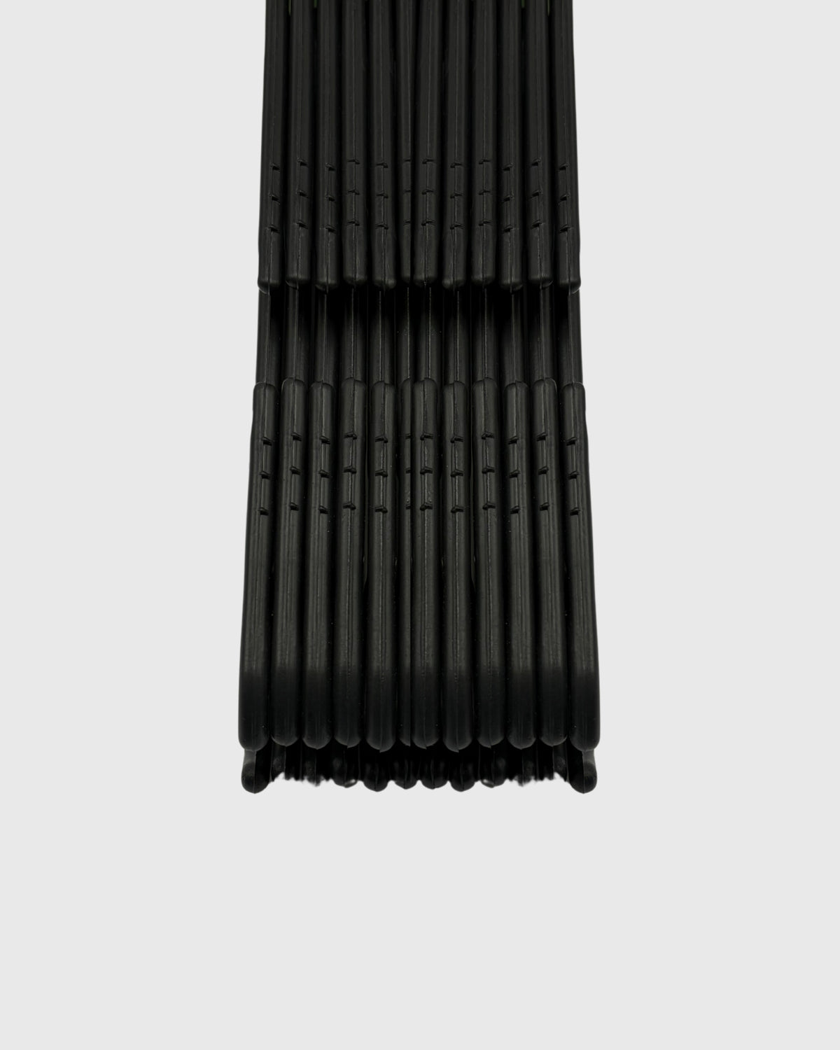 Cabides 38cm Adulto Preto Reforçado Antideslizante Resistente Cavas Laterais