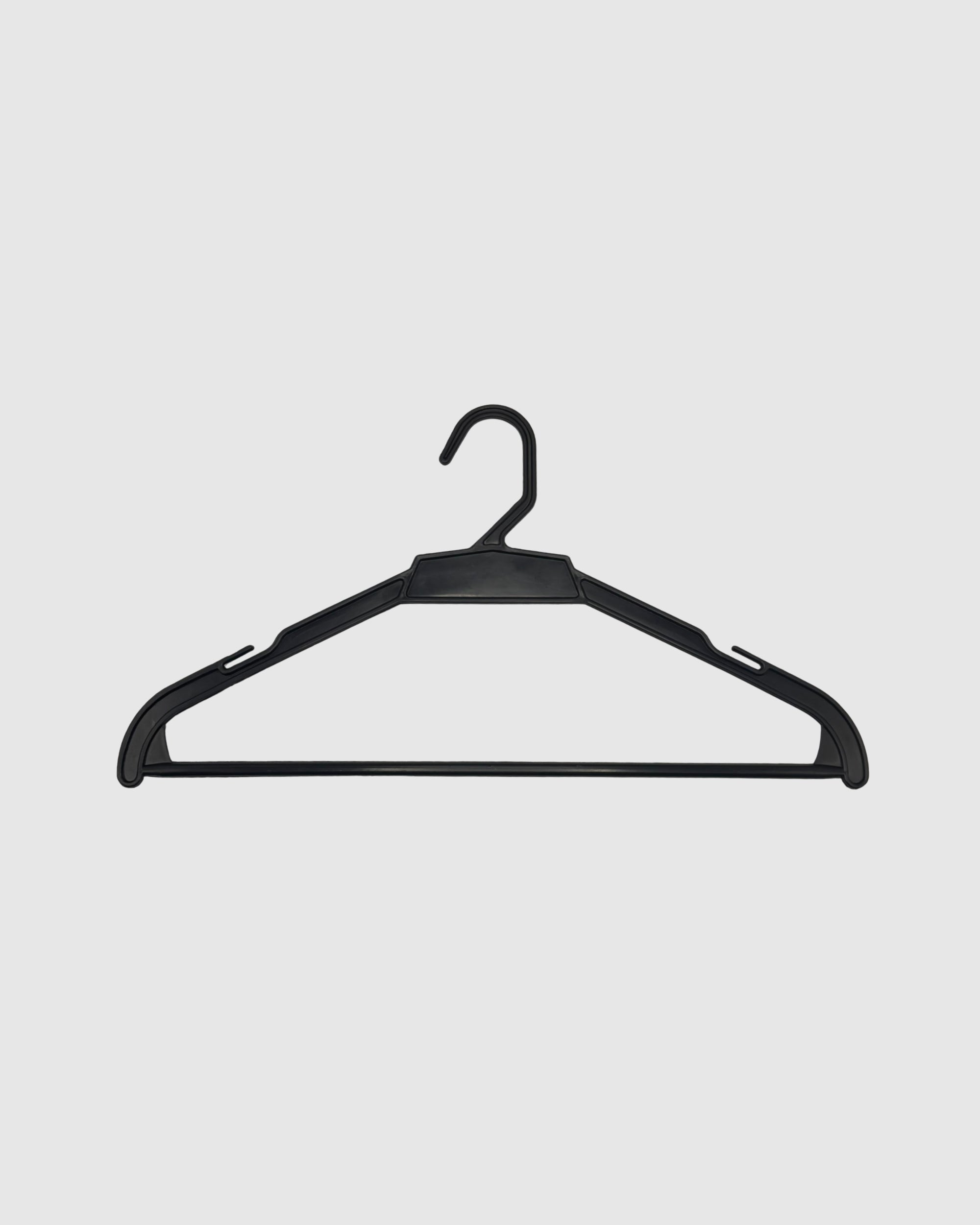 Cabide 42cm Organizador Adulto Robusto Preto Grande Firme Suporta até 5kg de Roupas