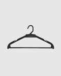 Cabide 42cm Organizador Adulto Robusto Preto Grande Firme Suporta até 5kg de Roupas