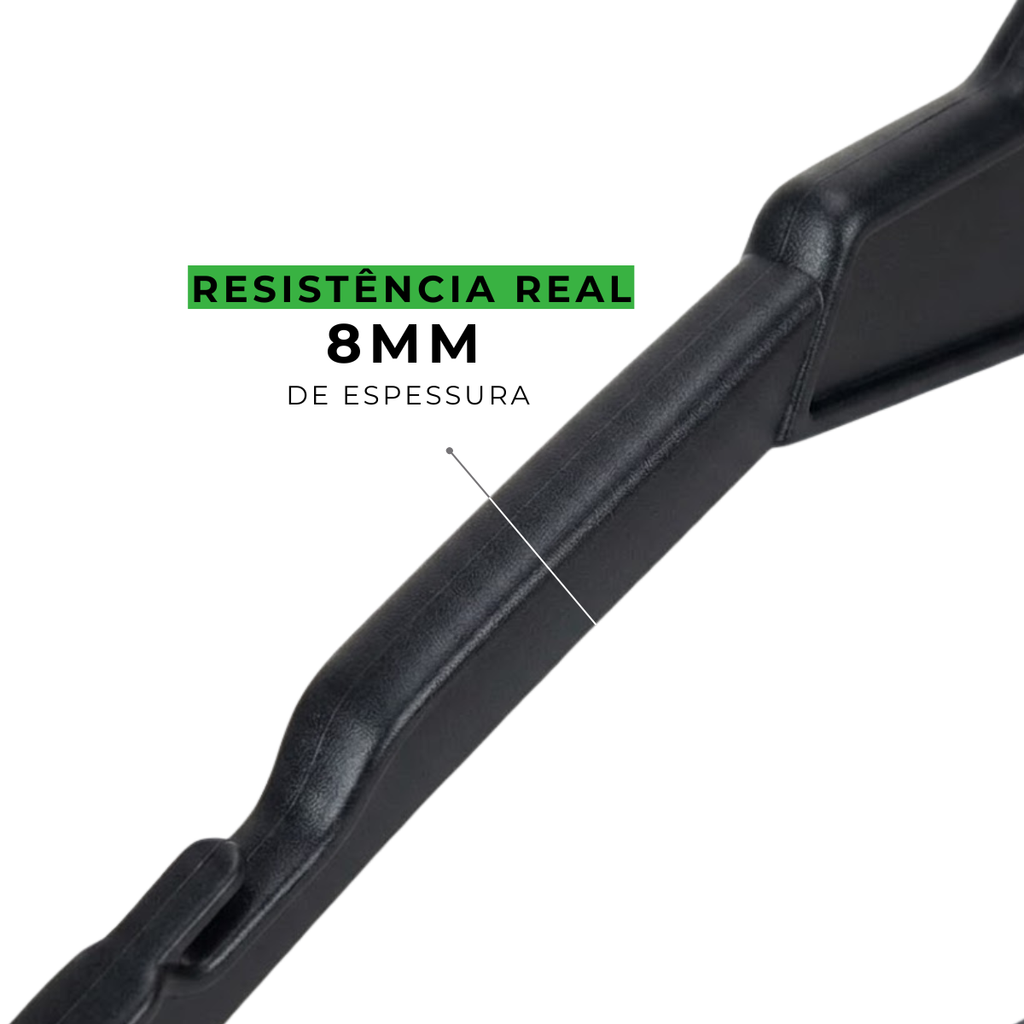 Kit Cabide Adulto Preto Grande - 42cm
