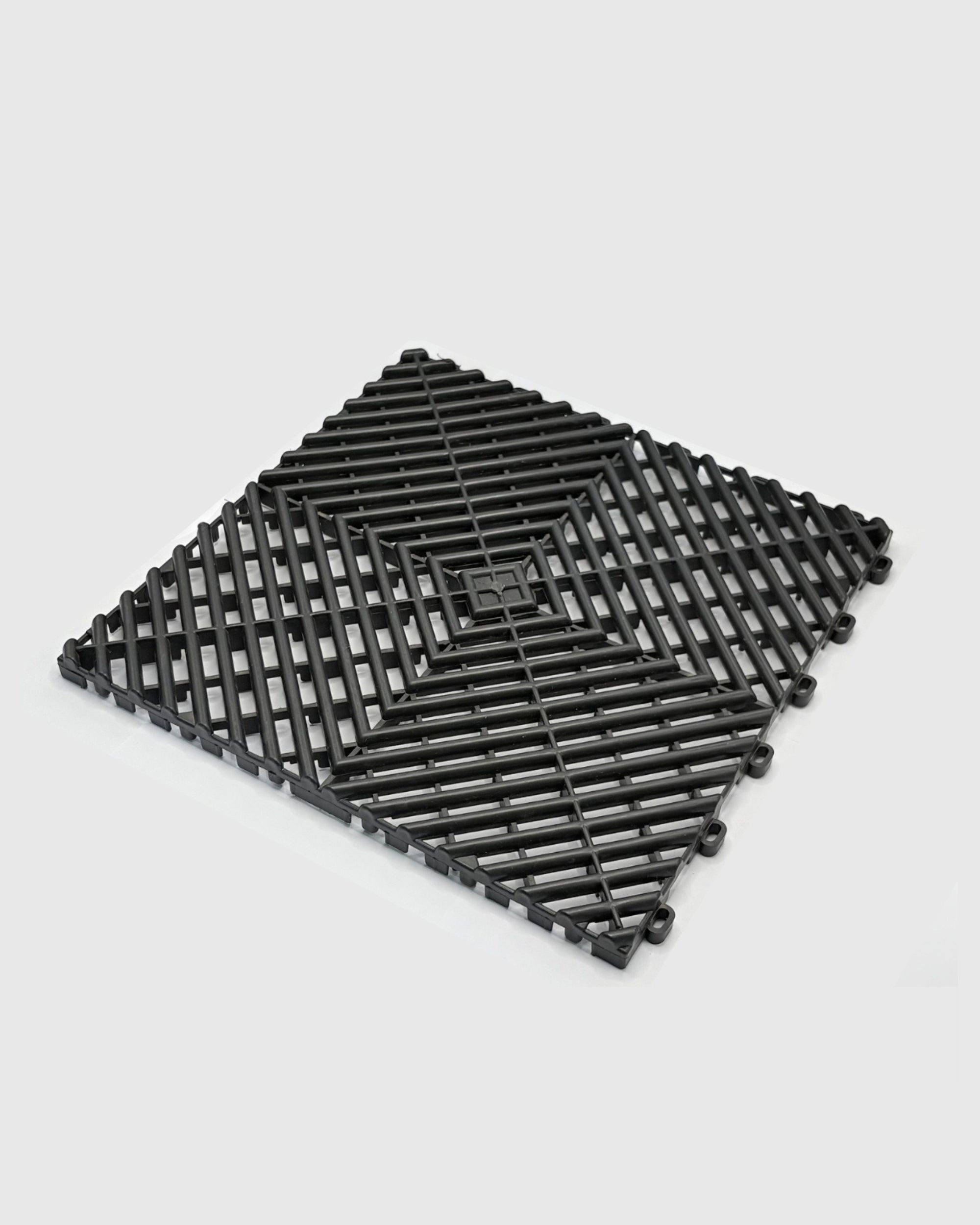 Kit Pisos Modulares Plástico Fácil Instalação Antiderrapante Automotivo - 30x30cm