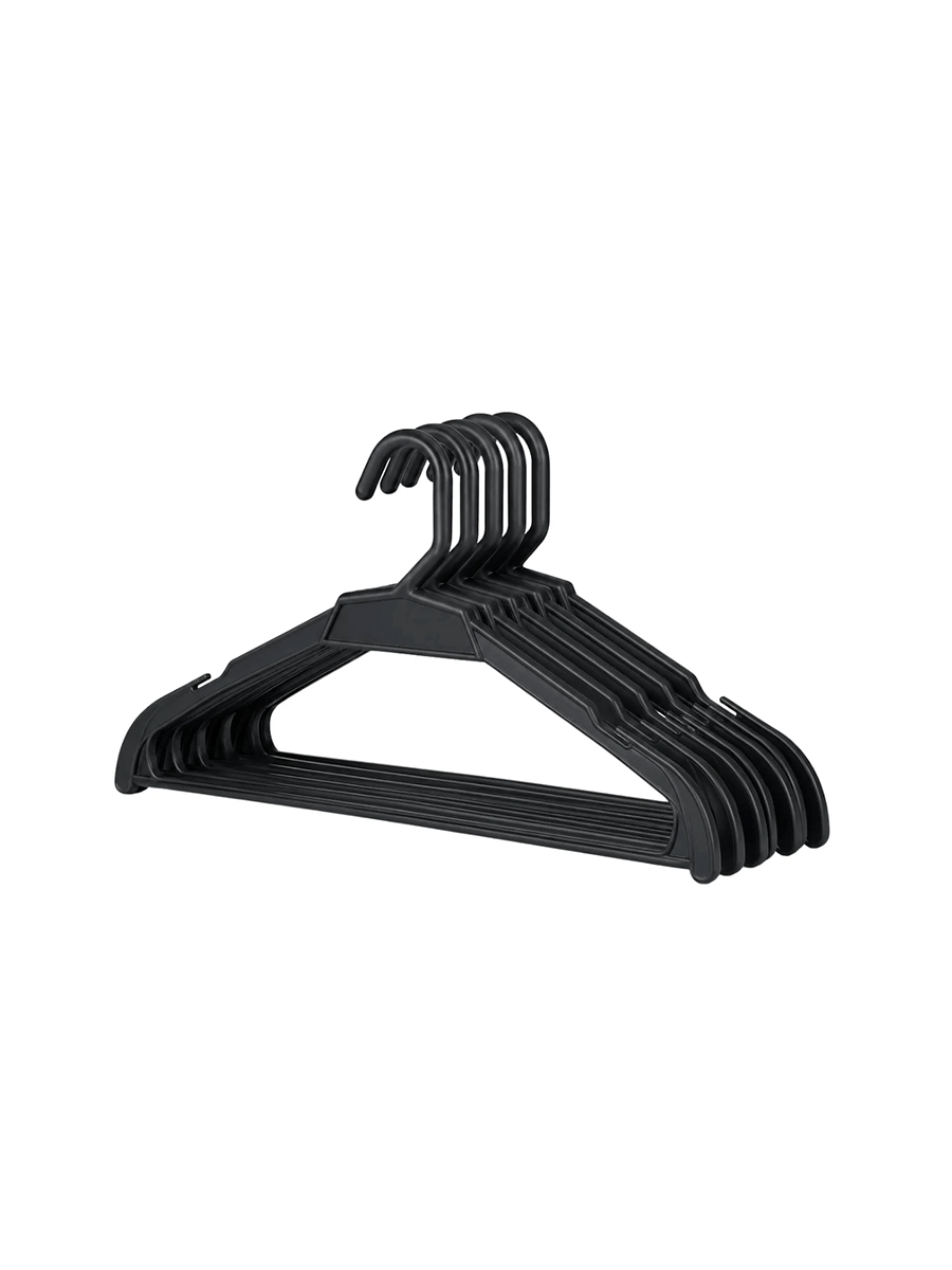 Kit Cabide Adulto Preto Grande - 42cm
